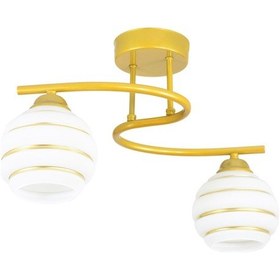Resim Plafonyer Modern S Model Gold Avize D 