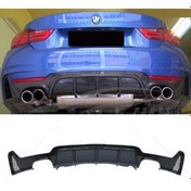 Resim Bmw F33 4 Serisi M Performance Difüzör PBlack 2014+ 