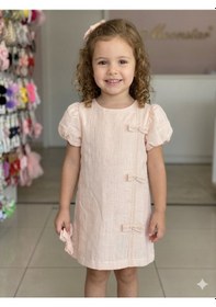 Resim Babydoll Elbise Moonstar Asortili açık pembe 