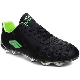 Resim Hkursat Dgn Siyah Yeşil Krampon Erkek Futbol Ayakkabısı Yeşil 