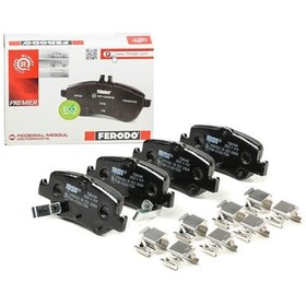 Resim Toyota Uyumlu Auris Arka Balata Benzinli Ingiliz Montaj 2007-2012 Ferodo 