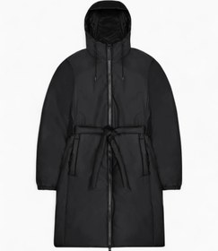 Resim Lohja Long Insulated Curve Jacket Kadın Yağmurluk - Black / XS 