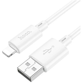 Resim Hoco. X88 1m Usb To Lightning Şarj Data Kablosu - Beyaz 