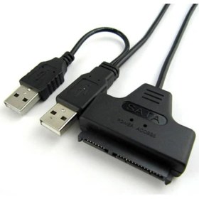 Resim Platoon PLS-007 USB 2.0 To Sata 7+15 22 Pin 2, 5" HDD Kablo 