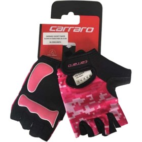 Resim Carraro Kısa Parmak Çocuk Eldiveni- Pembe Cr-2133 