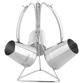 Resim Schafer Fabian 3 Lü Çelik Cezve Seti 4 Parça-ınox 