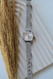 Resim QUARTZ Hasır Kordon Minimal Saat (metal) 