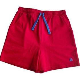 Resim United Colors Of Benetton Kız Çocuk Şort Bnt-g282-r Kırmızı 