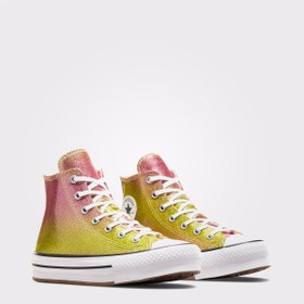 Resim Converse Çok Renkli Kız Çocuk Yürüyüş Ayakkabısı A07404C.753-CHUCK TAYLOR ALL STAR 