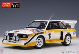 Resim 1:18 Autoart 1986 Audi Sport Quattro S1 Rally Monte Carlo 1986 #6 