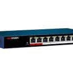 Resim Hikvision 8 Portlu 10-100 Fast Ethernet Switch - 8 Port Poe 60W Switch 
