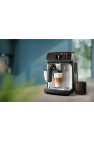 Resim Philips 4400 Serisi Lattego Tam Otomatik Espresso Makinesi, 12 Sıcak ve Soğuk Içecek, Quickstart, EP4446/70 