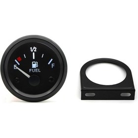 Resim Reedark 12v Akıllı Araba Yakıt Seviyesi Göstergesi, 240-33ohm Dirençli, Beyaz Işık, 52mm Plastik Tekerlek Tablosu 