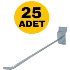 Resim ZIKZAK Raf Kanallı Pano Kancası 20 Cm 25'li Paket 