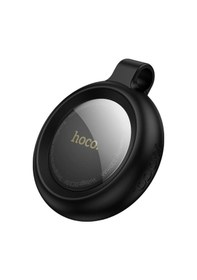 Resim Hoco. E100 Graceful Intelligent Find My Özellikli Anti-lost Apple Uyumlu AirTag Takip Cihazı - Siyah Beyaz - Siyah 