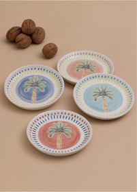 Resim The Mia Italian Summer Sosluk Çerezlik 4lü Set 10 Cm Çok Renkli 