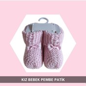 Resim Sahi Aksesuar Kız Bebek Pembe Patik Pembe 