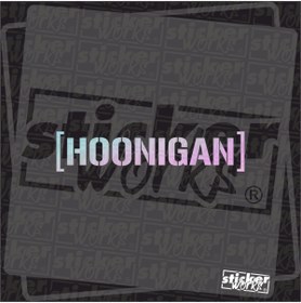 Resim Sticker Works Hoonigan Hologram Sticker 
