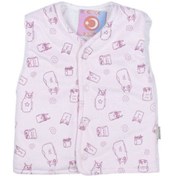 Resim Bebek Baykuşlu Velboa Yelek 3 12 Ay Pembe 