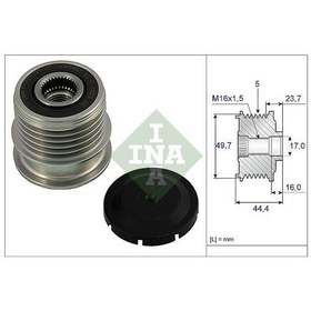 Resim Ina 535001110 - Alternator Kasnagı Mercedes A-class W168 98 04 