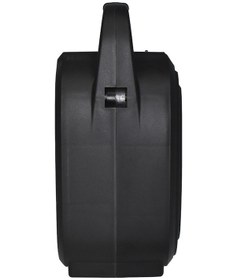 Resim 6.5 İnç Dış Mekan Bt Hoparlörü - Bt5.0, Fm Radyo, Usb/tf Kart/dux Girişi, 1500mah Pil, Siyah, El Tuttuğu Ve Renkli Led Işıları 