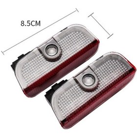 Resim Autogp Vw Eos Kapı Altı Işık Lazer Led Logo Hoşgeldin Aydınlatma Agp-kl-5013 