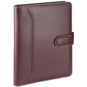 Resim Organizer Ajanda Tarihsiz Çizgili 20x26 CM - Bordo 