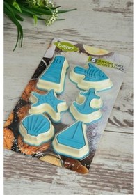 Resim Denizci Kurabiye Kalıbı Seti Asorti 6 Parça 