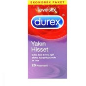 Resim Durex Yakın Hisset Prezervatif 20 Adet 