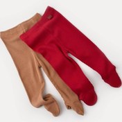 Resim Babycosy Organik 2 Li Patikli Pantolon - Csym11603 - Rebebe 