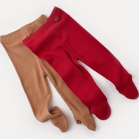 Resim Babycosy Organik 2 Li Patikli Pantolon - Csym11603 - Rebebe 