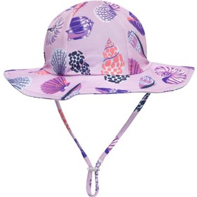 Resim Sand Mother Kız Çocuk UPF 50+ Şapka - Coastal Gem Lila - Lila / Medium Beden 
