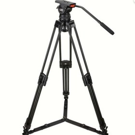 Resim Jieyang JY8071D Professional V12 Tripod & Spreader Video Tripod 