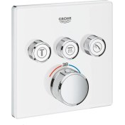 Resim Grohe Grohtherm Smartcontrol Üç Yollu Yön Değiştiricili Ankastre Termostatik Duş Bataryası - 29157LS0 