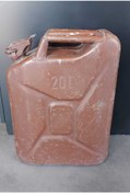 Resim kho military design 1963 Kahverengi 20 Lt Benzin Bidonu 