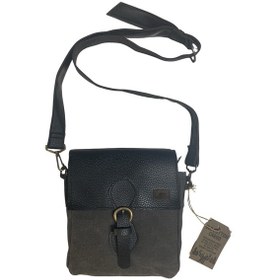 Resim Old Cotton Cargo Kaliteli Su Geçirmez Unisex Küçük Kanvas Günlük Postacı Çantası 20 Cm X 20 Cm Siyah 