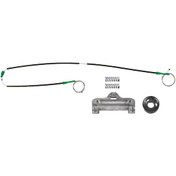 Resim Kayoto BMW E39 1995-2004 Cam Kriko Teli Arka Sol Sağ Tamir Takımı 