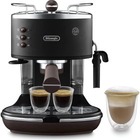 Resim DeLonghi ECOV311.BK Espresso Makinesi, Siyah/koyu Kahve 