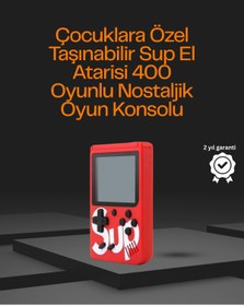 Resim ZERO LAND XMPDBY 3 İnç Ekranlı Klasik Oyunlu (03454) El Konsolu 