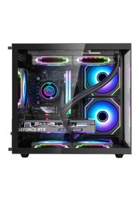 Resim Segotep Brave W1 Siyah 650w Midi Tower Gaming Oyuncu Kasa 