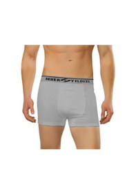 Resim 3 Adet Seher Likralı Erkek Boxer Şort Boxer 