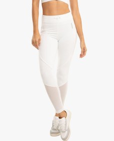 Resim Focus High Rise Black Out Legging Beyaz Tayt - S 