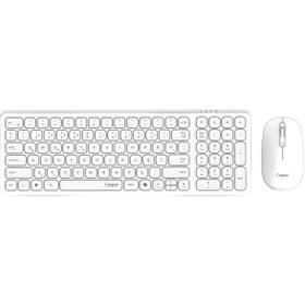 Resim CASPER D300 Beyaz Kablosuz Klavye Mouse Set 