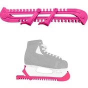 Resim Ximistore9 Pembe Buz Pateni Kalkanları - Hokey Ve Figür Bıçakları İçin Uyumlu, Korozyon Ve Toz Koruyucu, Ayarlanabilir, Pvc , Çift Paket Pembe 