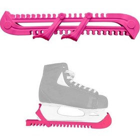 Resim Ximistore9 Pembe Buz Pateni Kalkanları - Hokey Ve Figür Bıçakları İçin Uyumlu, Korozyon Ve Toz Koruyucu, Ayarlanabilir, Pvc , Çift Paket Pembe 