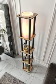 Resim messer ESTANTES KARE RAFLI LAMBADER SAFİR MEŞE 