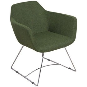 Resim Koltukstilim Pelin Keten Yeşil Berjer Ofis Bekleme Berjer Yeşil 