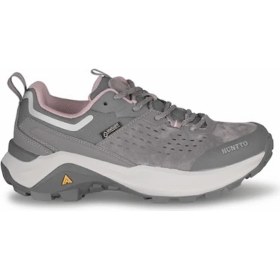 Resim Humtto 160560B-4 Gri Kadın Outdoor Trekking Ayakkabı 