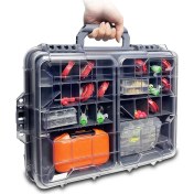 Resim Tcherchı Çok Fonksiyonlu Çift Taşınabilir Luya Saklama Kutusu Olta Takımı Aksesuar Kutusu Luya Yanlış Yem Kutusu Balıkçılık Alet Kutusu (Yurt Dışından) 