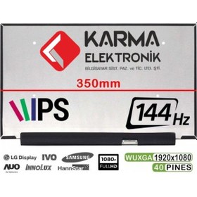 Resim Lm156Lfgl05 Uyumlu Lcd Ekran, Panel 144Hz (15.6 40Pin) 
